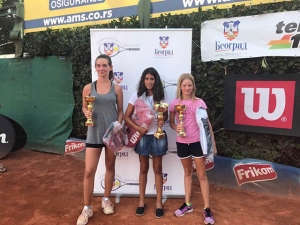 Hristina Ljuba Anja Petkovic Lara Stojanovski 10 Teniske Nade U13